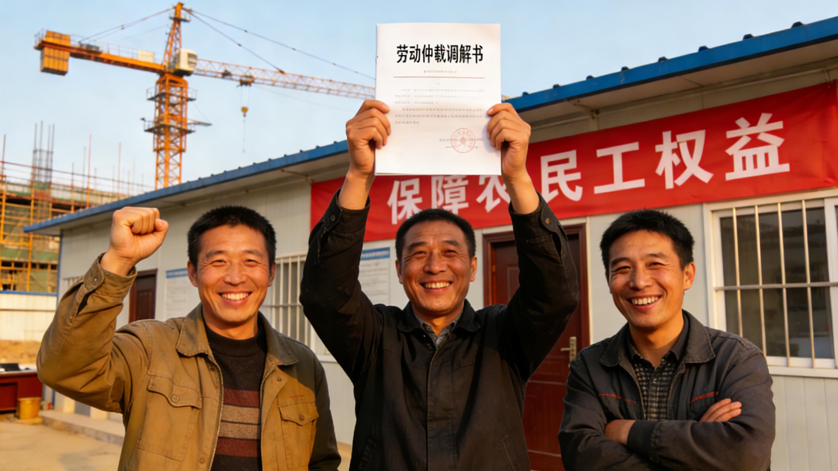 一次成功的“维权”：农民工讨薪的法治之路