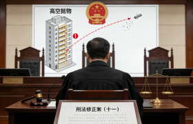 高空抛物首案：入刑判决确立"头顶安全"刑